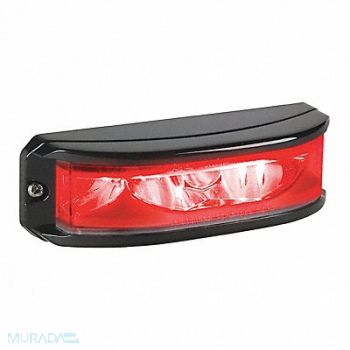 FEDERAL SIGNAL Warning Light LED Red/White PC 0.6A, 454W30