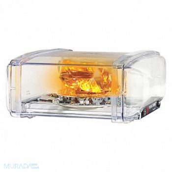 FEDERAL SIGNAL Mini Light Bar LED Amber Permanent, 454W63
