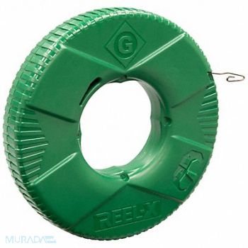 GREENLEE SS Fish Tape Shape Flat 1/8 dia, 798GJ5