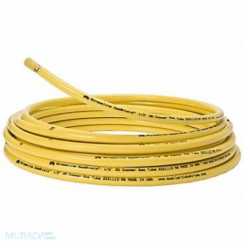 STREAMLINE Plastic coated Yellow coil 5/8 OD 50 ft., 2LKK6