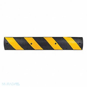 GRAINGER APPROVED Speed Bump Black/Yellow 2-1/4 H, 49ZZ33