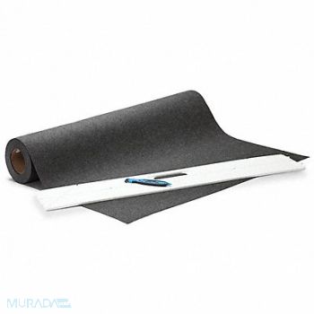 PIG Adhesive-Backed Grippy Mat Slate 25 ft L, 801CA7