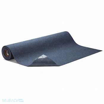 PIG Adhesive-Backed Grippy Mat Denim 25 ft L, 801CA8