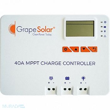 GRAPE SOLAR Charge Controller 40A MPPT Type, 464R18