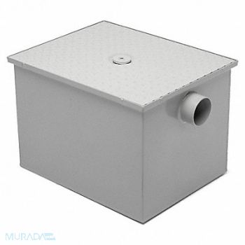 ZURN Grease Trap Interceptor 3 In 25 GPM, 4WPJ7