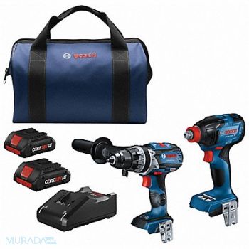 BOSCH Cordless Tool Combo Kit 1/2 Drive 18.0V, 799V43