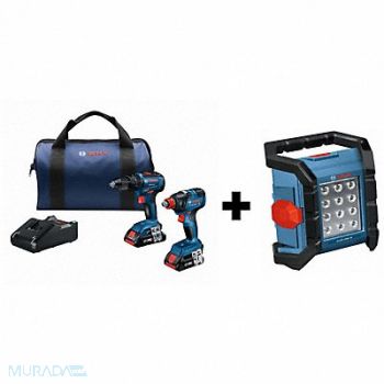 BOSCH Cordless Tool Combination Kit 18V, 384YH2
