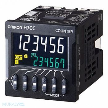 OMRON Digital Counter/Tachometer Screw CN LCD, 803VL0