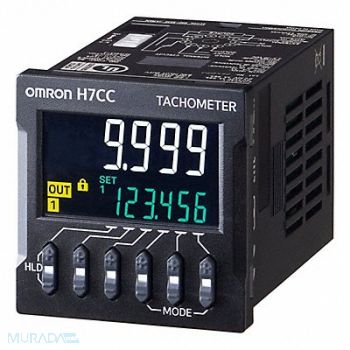 OMRON Digital Counter/Tachometer PlugIn CN LCD, 803VL1