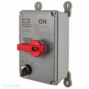 HUBBELL Disconnect Switch Non-Fusible 30A PBT, 60HJ45