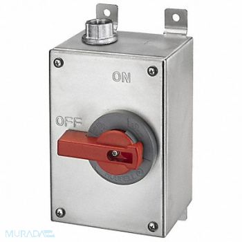 HUBBELL EnclosedDisconSw NoFuse 30A 304StainStl, 36L206