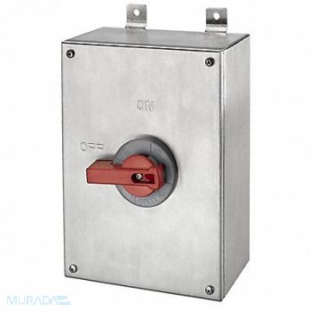 HUBBELL EnclosedDisconSw NoFuse 100A 304StainStl, 36L210