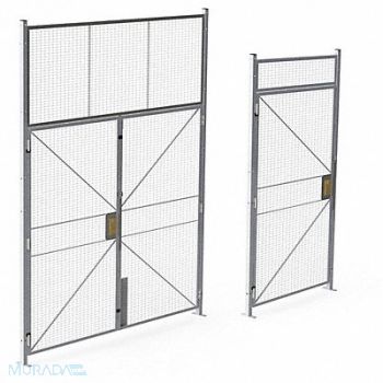 WIRECRAFTERS Double Hinged Gate 6 ft x 7 ft 3-1/4 In, 35W565
