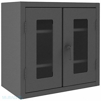 DURHAM MFG Storage Cabinet 36 x36 x20 Gray 2Shlv, 34A964