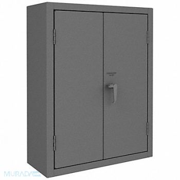 DURHAM MFG Storage Cabinet 48 x36 x14 Gray 2Shlv, 410Y49
