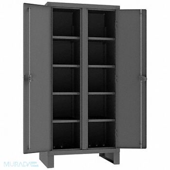 DURHAM MFG Storage Cabinet 78 x36 x24 Gray 8Shlv, 16D696