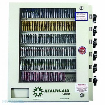 HEALTH AID 6 MACHINE Medicine Vending Machine 0.75, 33KE71