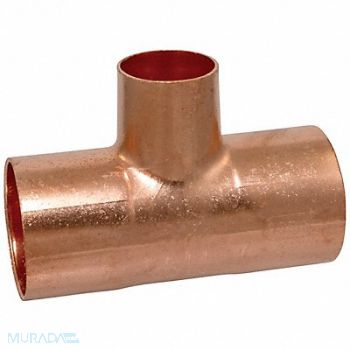 NIBCO Reducing Tee Wrot Cu 1-1/2x1-1/2 x1-1/4, 39R554