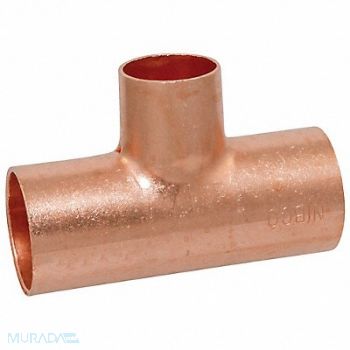 NIBCO Bullhead Tee Wrot Copper 1/2 x1/2 x5/8, 39R721
