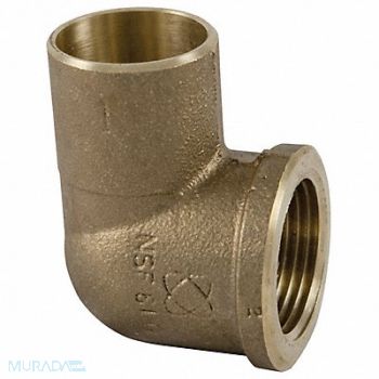 NIBCO Reducing Elbow 90 LL Cast BRZ 1 CxFNPT, 40F215