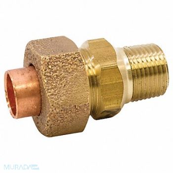 NIBCO Fitting Union Cast Bronze 2 Tube CxMNPT, 36N536