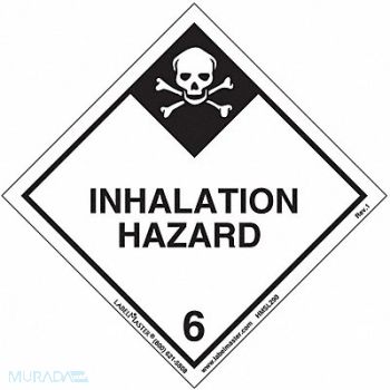 LABELMASTER DOT Container Placard PVC PK500, 807CJ4