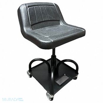 WHITESIDE Mechanic Seat 23 H Steel 4 Wheels, 55JV50