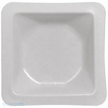 HEATHROW SCIENTIFIC Sterile Weighing Boat 85 mL White PK200, 797CK2
