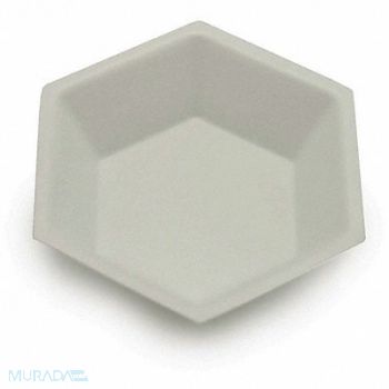 HEATHROW SCIENTIFIC Sterile Weighing Boat 46 mL White PK200, 797CK4