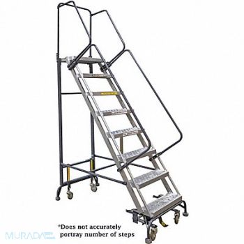 BALLYMORE Hybrid Rolling Ladder, 807W04