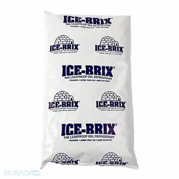 POLAR TECH Freezer Pack 9 lb 6-1/4 L 6 W PK8, 4YRJ5