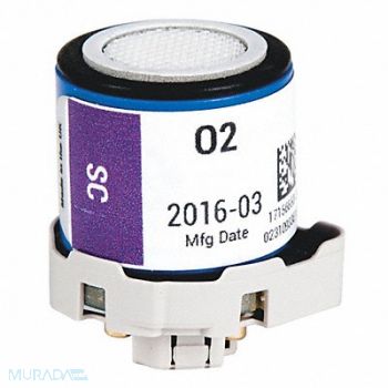INDUSTRIAL SCIENTIFIC Replacement Sensor Detects Oxygen, 52HP26