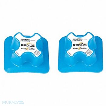 INDUSTRIAL SCIENTIFIC Alarm Muffler 4 L Durable Design PK2, 52HP60