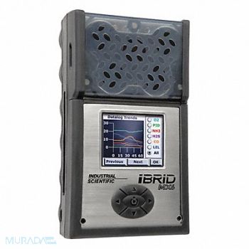 INDUSTRIAL SCIENTIFIC Multi-Gas Detector 10 hr Battery Life, 55PV33