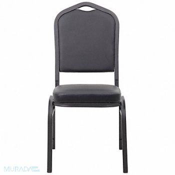 GRAINGER APPROVED Stacking Chair 33-1/2 Overall H Vinyl, 452N10