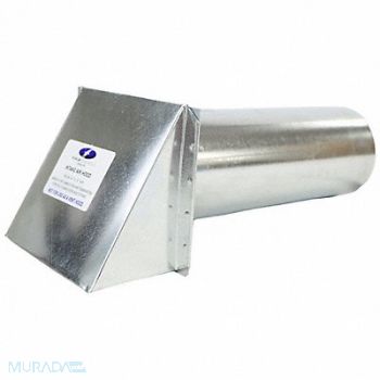 FIELD CONTROLS Intake Vent Cap 6 in Size Aluminum, 45DX46