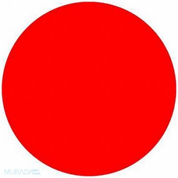 TAPECASE F8588 Inventory Control Label Red PK1000, 16U821