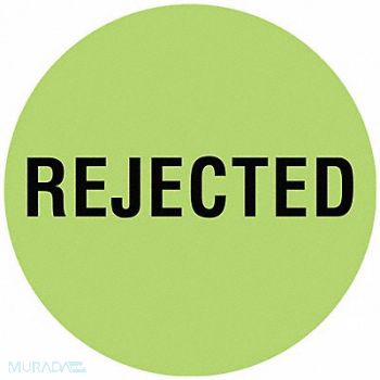 TAPECASE D6076 Inventory Control Label Rejected PK1000, 16U938