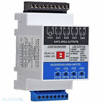 MACROMATIC GenPurposeRelay In10-125VAC/102-132VDC, 55ER59