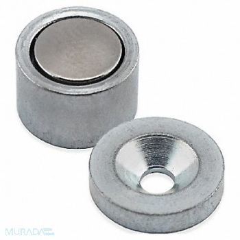 GRAINGER APPROVED Magnetic Latch Set Neodymium 6 lb., 2VAF9