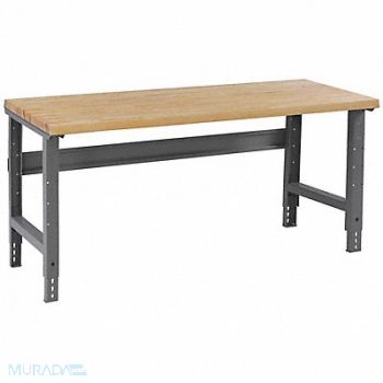 TENNSCO Workbench Butcher Block 72 W 36 D, 1PA88