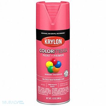 COLORMAXX Spray Paint Gloss Watermelon 12 oz, 800T37