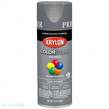 COLORMAXX Spray Paint Primer Gray 12 oz, 800T32