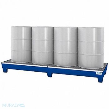 DENIOS Spill Pallet 66 gal Steel, 793VT3