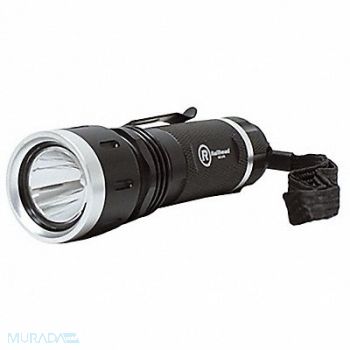 RAILHEAD GEAR Aluminum LED Flashlight Alum Black 500lm, 317T15