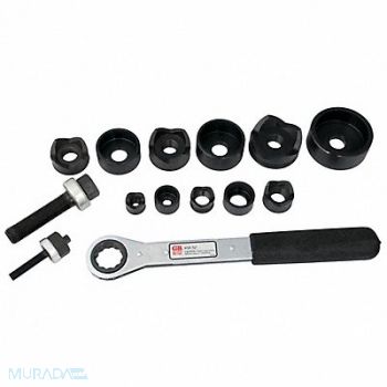 GARDNER BENDER Mechanical Punch Driver Set 10 ga. Steel, 15V958