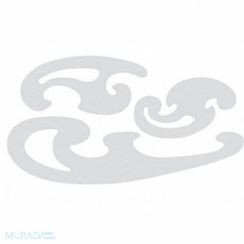 WESTCOTT Stencil/Drawing Template Assorted, 26CT65