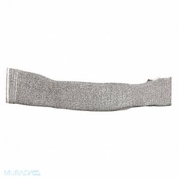 SUPERIOR GLOVE Cut-Resistant Sleeve XL Gray/White PR, 55NE40
