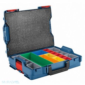 BOSCH Tool Case 17 1/2 D 4 1/2 H 14 W Blue, 802G95