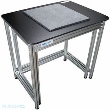 ADAM EQUIPMENT Anti-Vibration Table Silver and Black, 19YP03